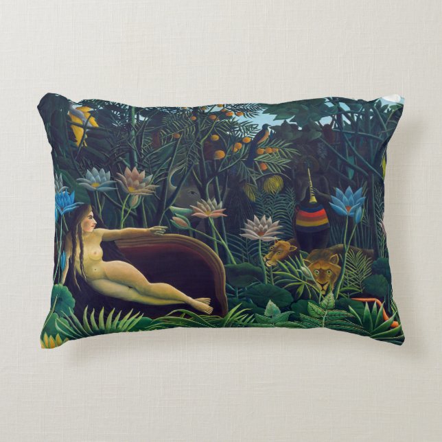 Henri Rousseau - Der Traum / Le Reve Dekokissen (Vorderseite)