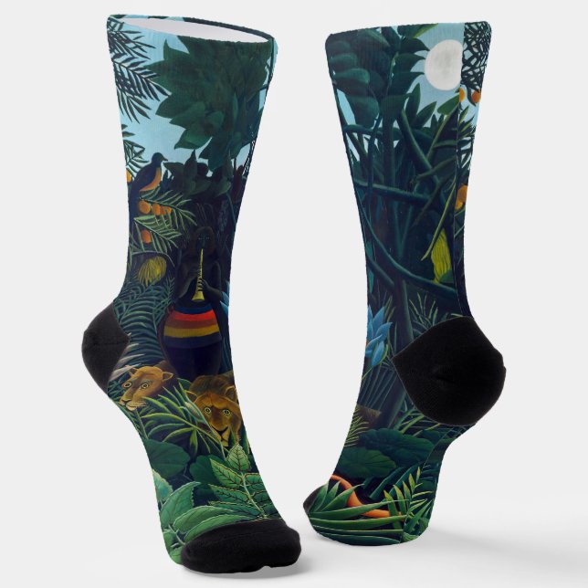 Henri Rousseau - Der Traum / Le Reve Socken (Gewinkelt)