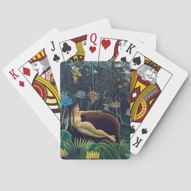 Henri Rousseau - Der Traum / Le Reve Spielkarten (Rückseite)