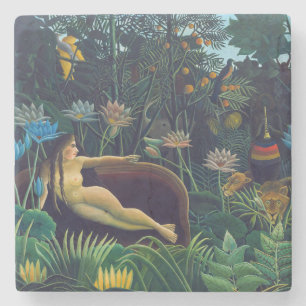 Henri Rousseau - Der Traum / Le Reve Steinuntersetzer
