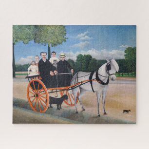 Henri Rousseau - Der Wagen des Vaters Junier