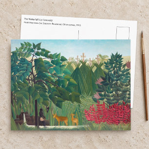 Henri Rousseau - Der Wasserfall Postkarte