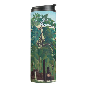 Henri Rousseau - Der Wasserfall Thermosbecher
