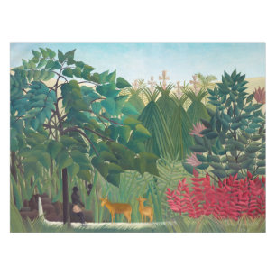 Henri Rousseau - Der Wasserfall Tischdecke