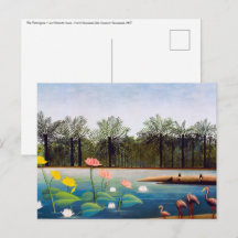 Henri Rousseau - Die Flamingos