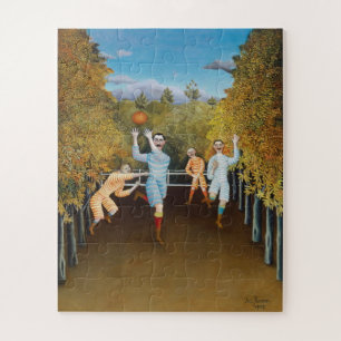 Henri Rousseau - Die Fußballspieler