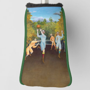 Henri Rousseau - Die Fußballspieler Golf Headcover