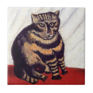 Henri Rousseau - Die getigerte Katze Fliese