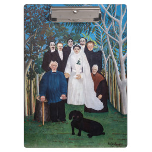 Henri Rousseau - Die Hochzeitsfeier Klemmbrett