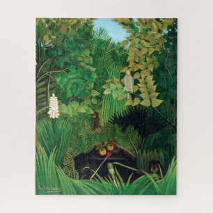 Henri Rousseau - Die lustigen Possenreißer