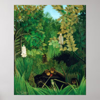 Henri Rousseau - Die lustigen Possenreißer