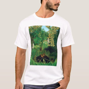Henri Rousseau - Die lustigen Possenreißer T-Shirt