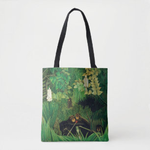 Henri Rousseau - Die lustigen Possenreißer Tasche