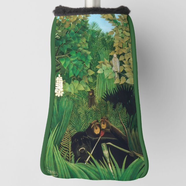 Henri Rousseau - Die Merry Jesters Golf Headcover (Rotieren 90)