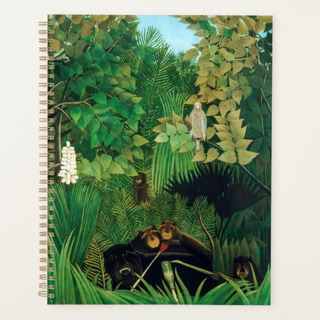 Henri Rousseau - Die Merry Jesters Planer (Vorderseite)