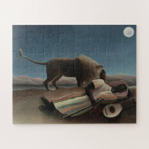 Henri Rousseau Die schlafende Sinti und Roma