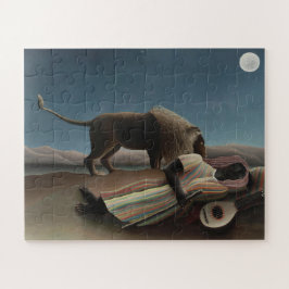 Henri Rousseau Die schlafende Sinti und Roma