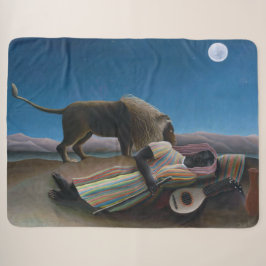 Henri Rousseau - Die schlafende Sinti und Roma Sherpadecke