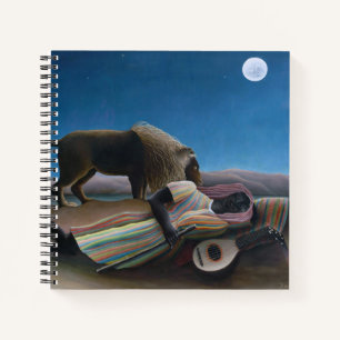 Henri Rousseau - Die schlafende Zigeunerin Notizbuch