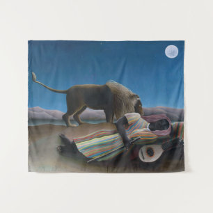 Henri Rousseau - Die schlafende Zigeunerin Wandteppich