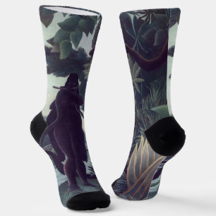 Henri Rousseau - Die Schlange Charmer Socken