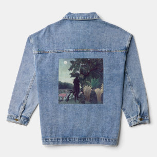 Henri Rousseau - Die Schlangenbeschwörerin Jeansjacke