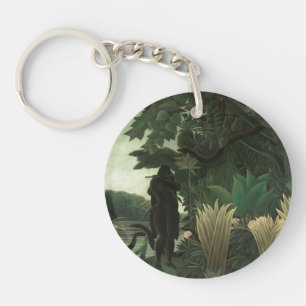 Henri Rousseau Die Schlangenbeschwörerin Schlüsselanhänger
