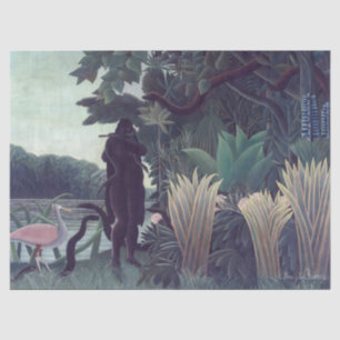 Henri Rousseau - Die Schlangenbeschwörerin Seidenpapier