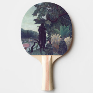 Henri Rousseau - Die Schlangenbeschwörerin Tischtennis Schläger