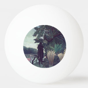 Henri Rousseau - Die Schlangenbeschwörerin Tischtennisball