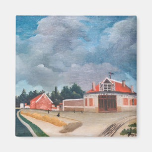 Henri Rousseau - Die Stuhlfabrik Magnet