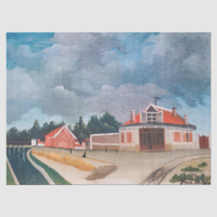 Henri Rousseau - Die Stuhlfabrik Seidenpapier