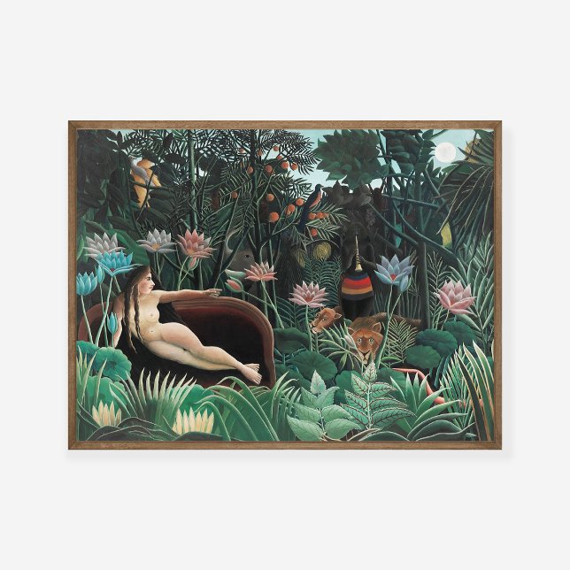 Henri Rousseau Dream 1910 Kunstausstellung Poster (Von Creator hochgeladen)