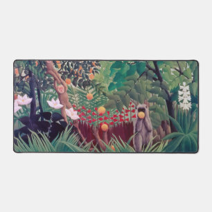 Henri Rousseau - Exotische Landschaft Schreibtischunterlage