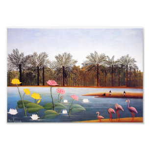 Henri Rousseau-Flamingo-Druck Fotodruck