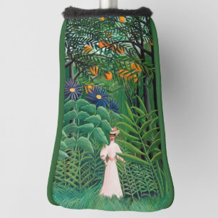 Henri Rousseau - Frauen wandern in einem exotische Golf Headcover