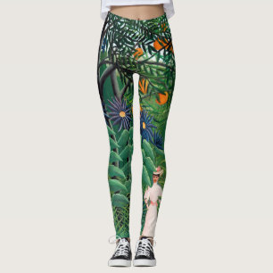 Henri Rousseau - Frauen wandern in einem exotische Leggings