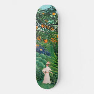Henri Rousseau - Frauen wandern in einem exotische Skateboard