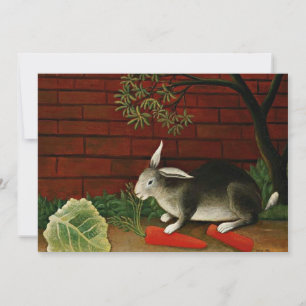 Henri-Rousseau-Gemälde, Kaninchen Karte
