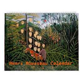 Henri Rousseau-Grafik Kalender