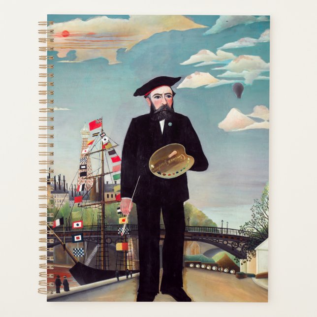 Henri Rousseau - Ich selbst Portrait Landschaft Planer (Vorderseite)