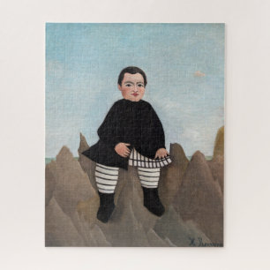 Henri Rousseau - Junge auf den Felsen