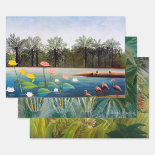 Henri Rousseau - Jungle Masterpiece Selection Geschenkpapier Set