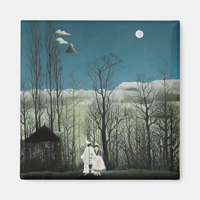 Henri Rousseau - Karneval Abend Magnet (Vorne)