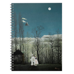 Henri Rousseau - Karneval Abend Notizblock