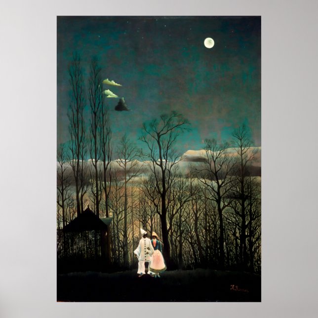 Henri Rousseau - Karneval Abend Poster (Vorne)