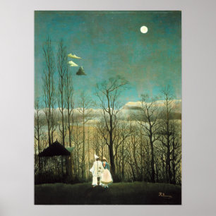 Henri Rousseau Karneval Abend Poster