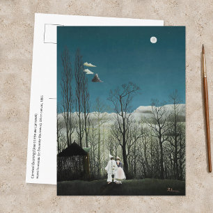 Henri Rousseau - Karneval Abend Postkarte