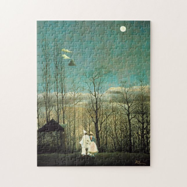 Henri Rousseau Karneval Abend Puzzle (Vertikal)