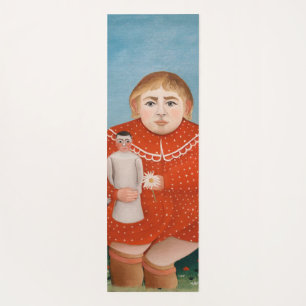 Henri Rousseau - Kind mit einer Puppe Yogamatte